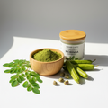 Organic Moringa Powder - Superfood Sahjan Patti